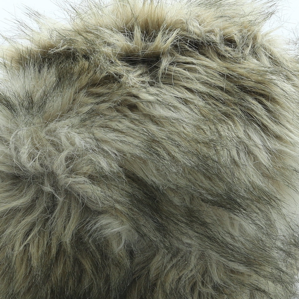 Laura Ashley Womens Brown Acrylic Cossack One Size - Faux Fur