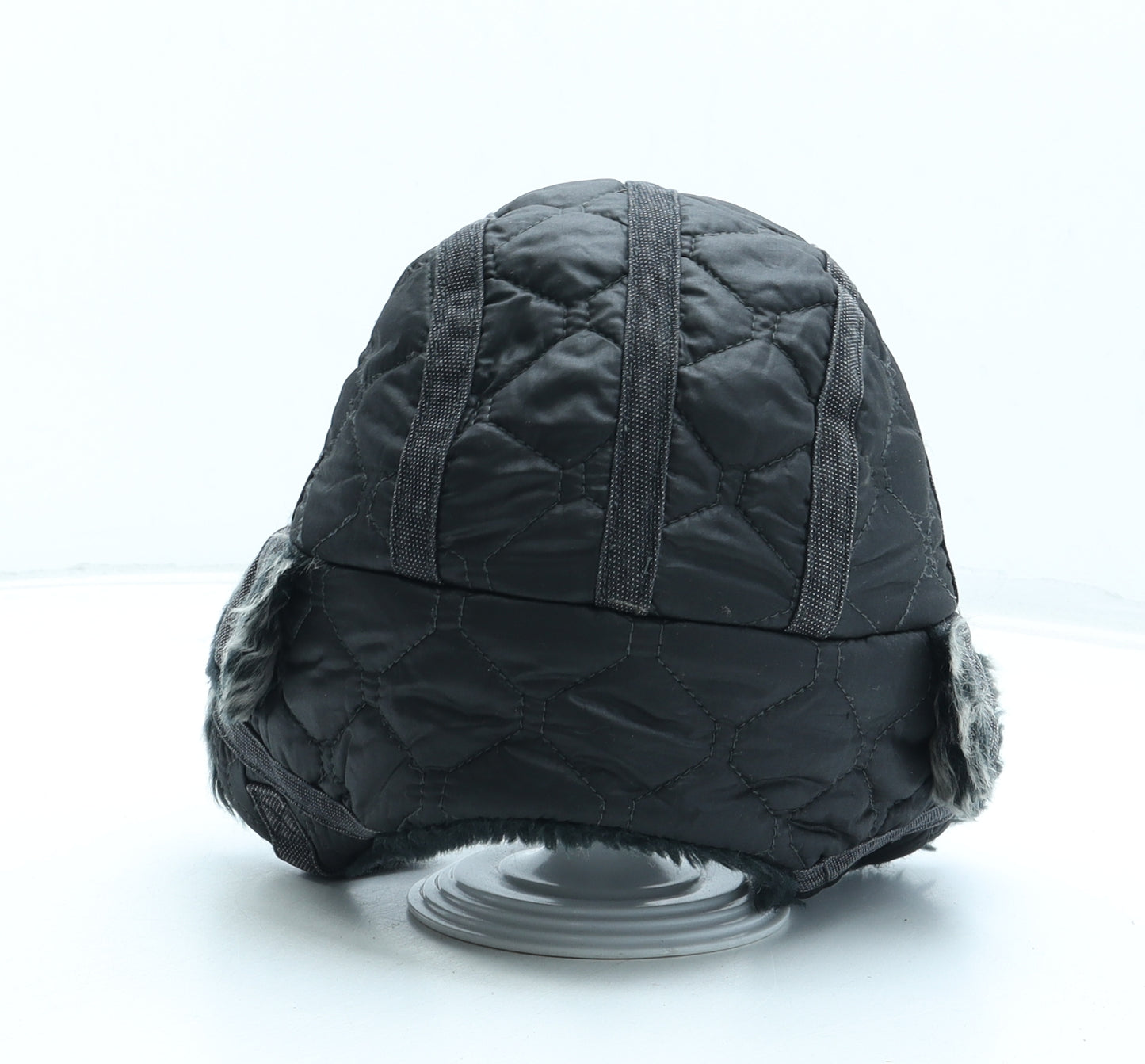 NEXT Boys Blue Polyester Trapper Hat Size S - Faux Fur Size 3-6 Years