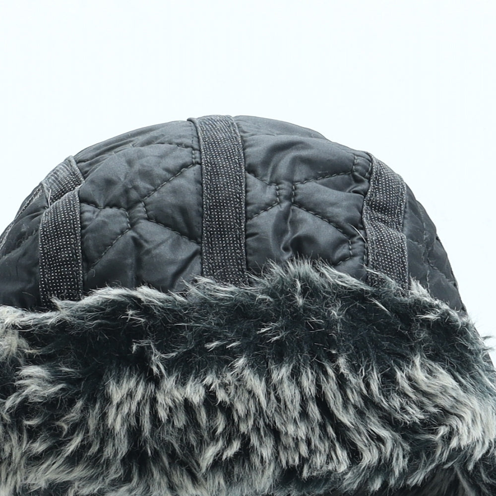 NEXT Boys Blue Polyester Trapper Hat Size S - Faux Fur Size 3-6 Years