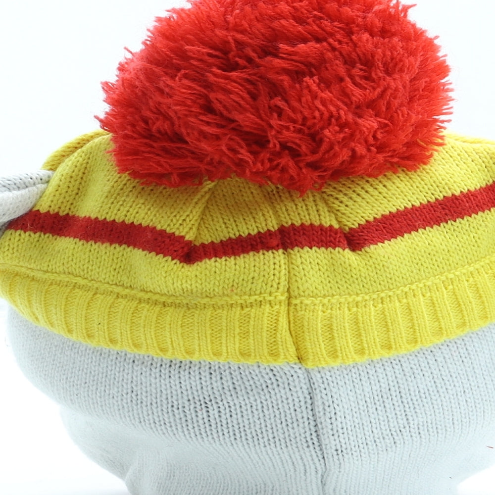 TU Boys Multicoloured Geometric Acrylic Bobble Hat One Size - Paw Patrol Size 3-6 years