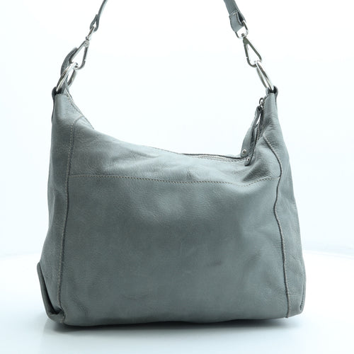 Roots Womens Blue Leather Crossbody Size Medium