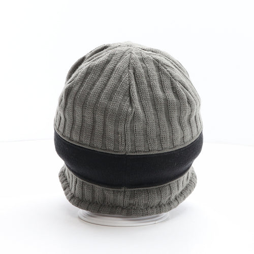 Nike Mens Grey Acrylic Beanie One Size - Nike Golf