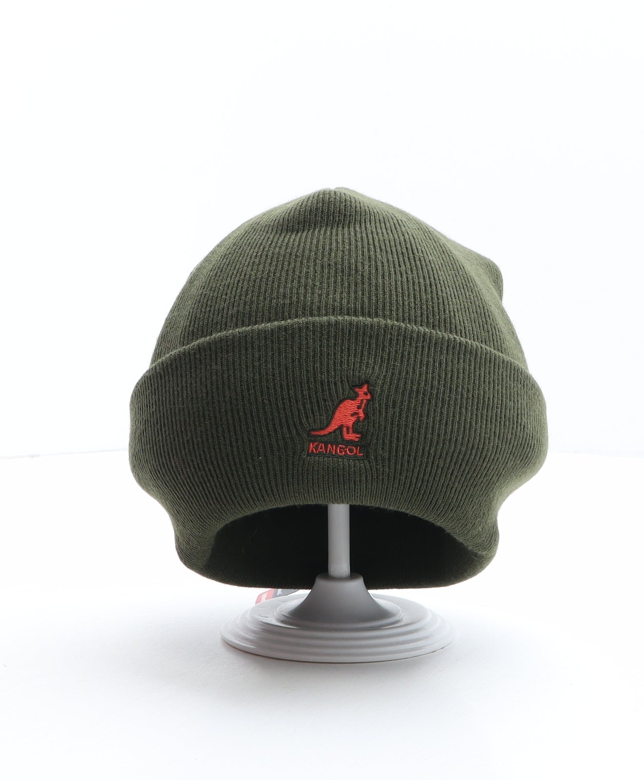 Kangol Boys Green Acrylic Beanie One Size