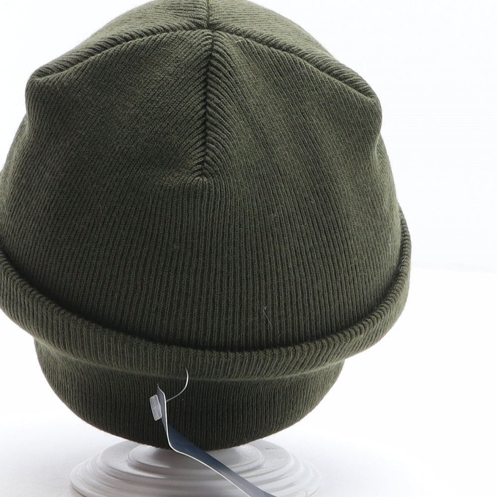 Kangol Boys Green Acrylic Beanie One Size