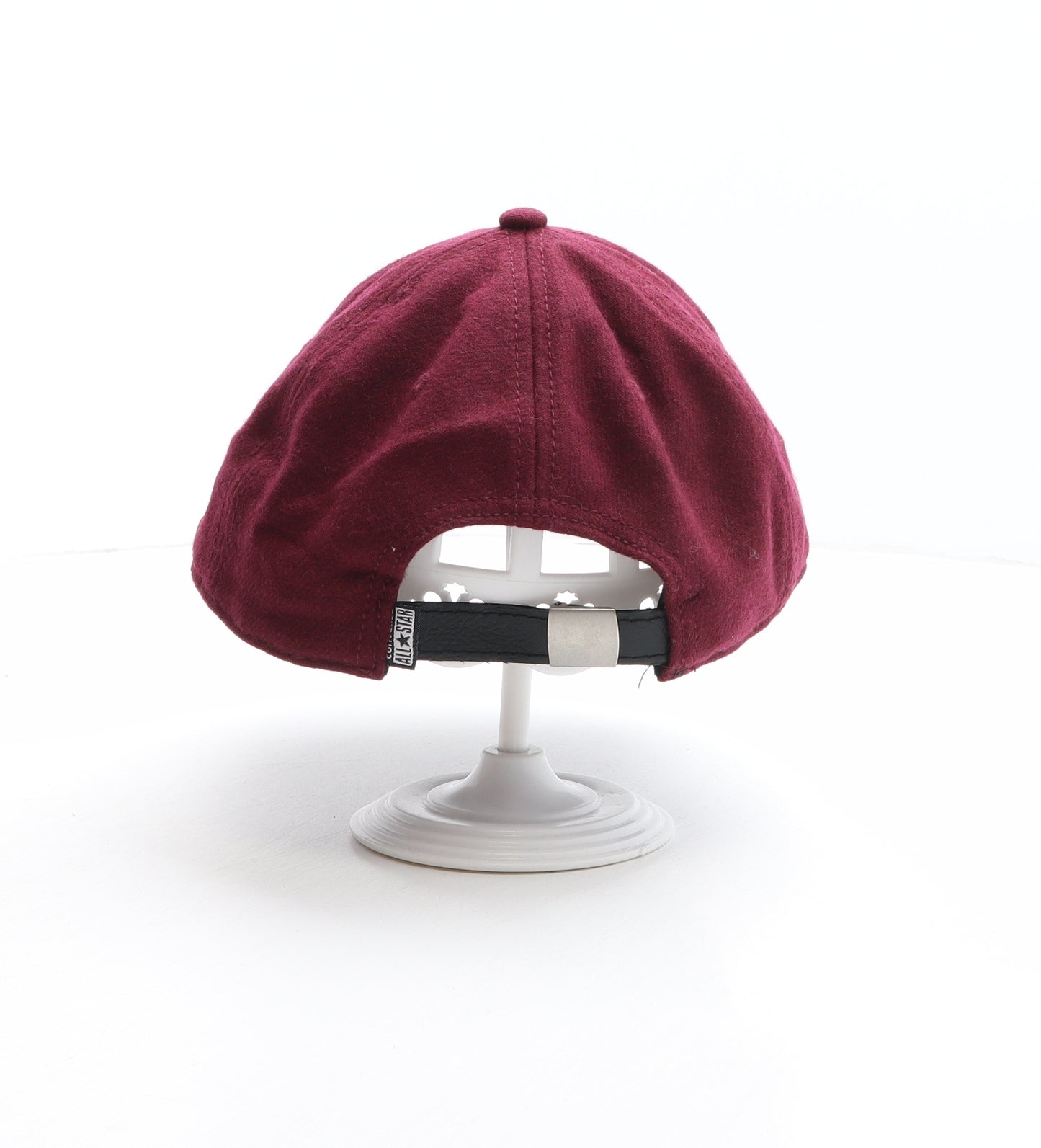 Converse Mens Red Wool Baseball Cap One Size