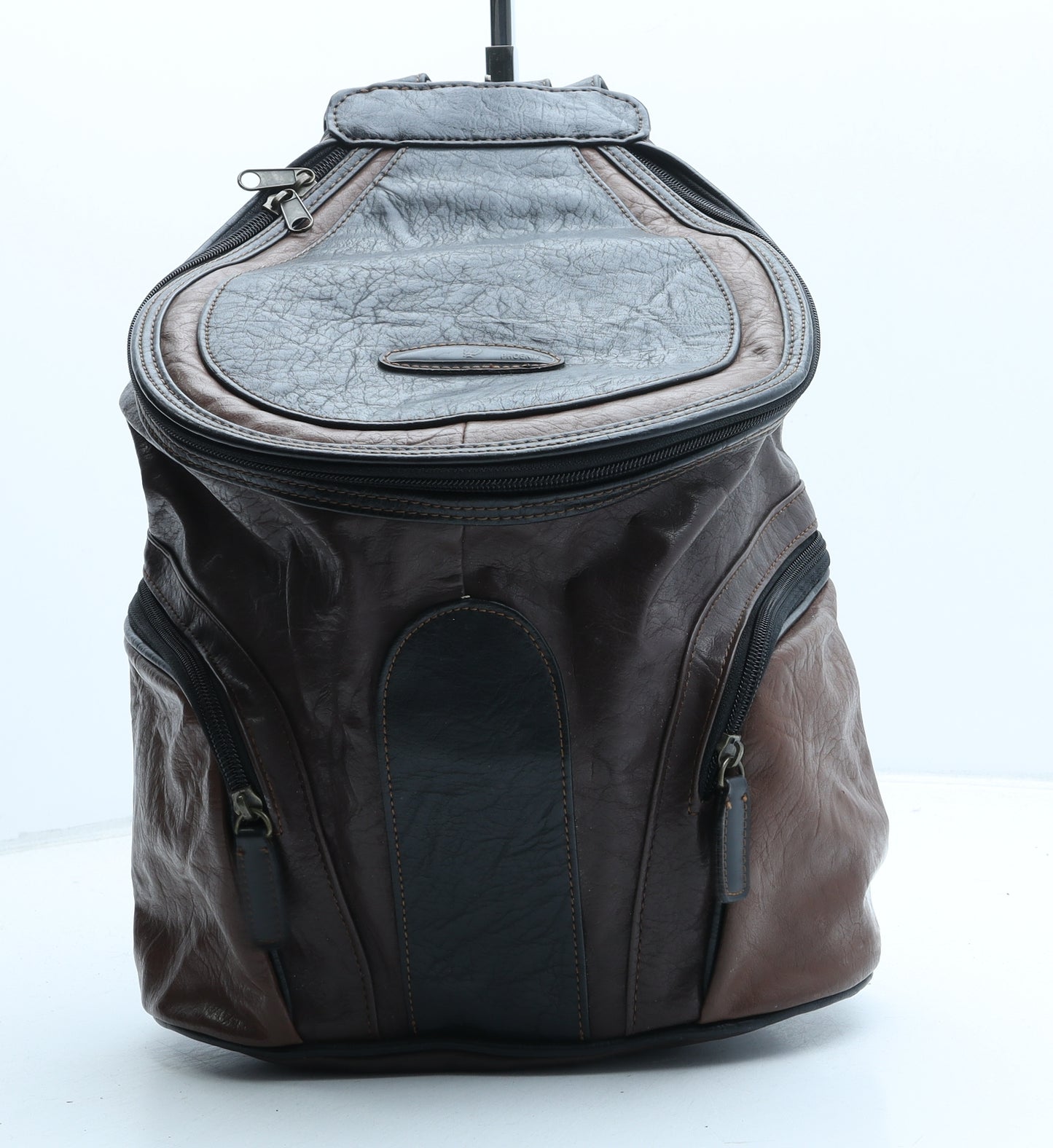 Phoenix Womens Brown Leather Backpack Size Medium