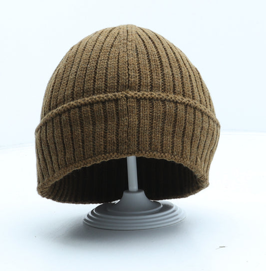 NEXT Womens Brown Acrylic Beanie One Size