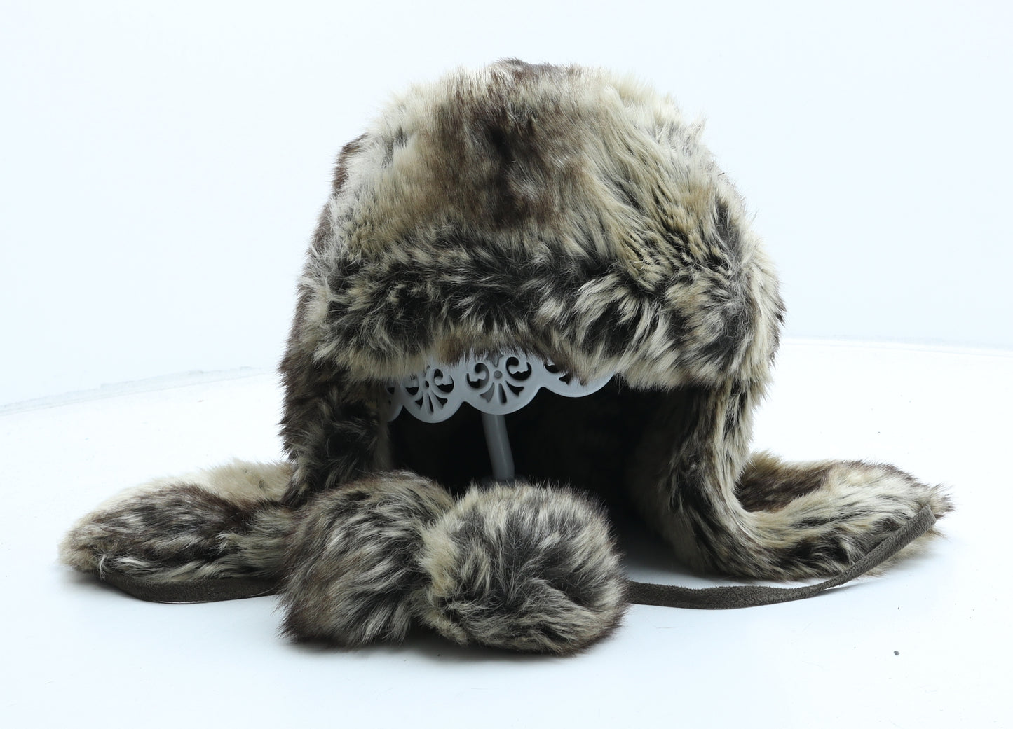 Atmosphere Womens Brown Acrylic Trapper Hat One Size