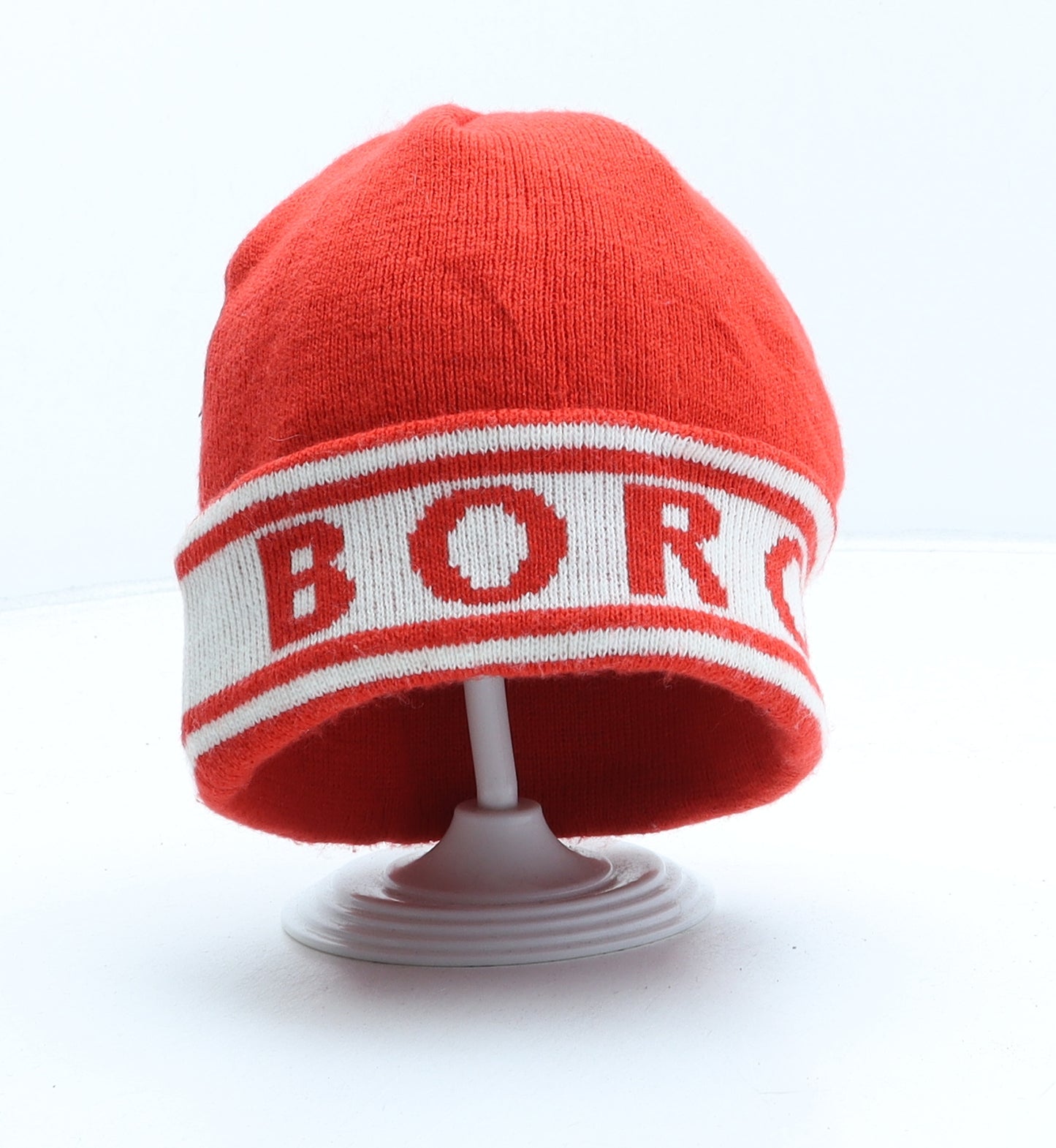 ESP Boys Red Acrylic Beanie One Size - Boro