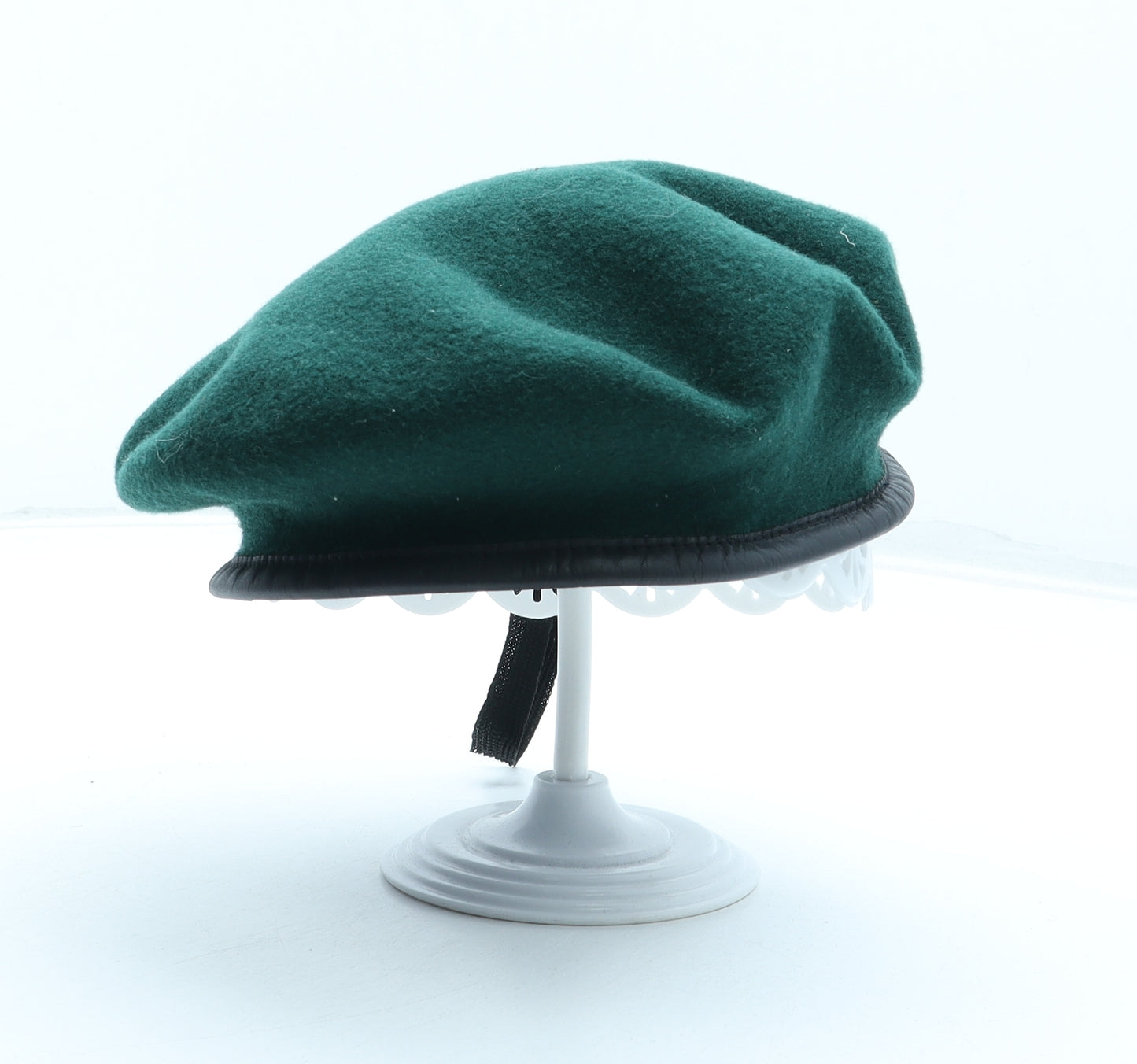 Firmin Mens Green Wool Beret One Size