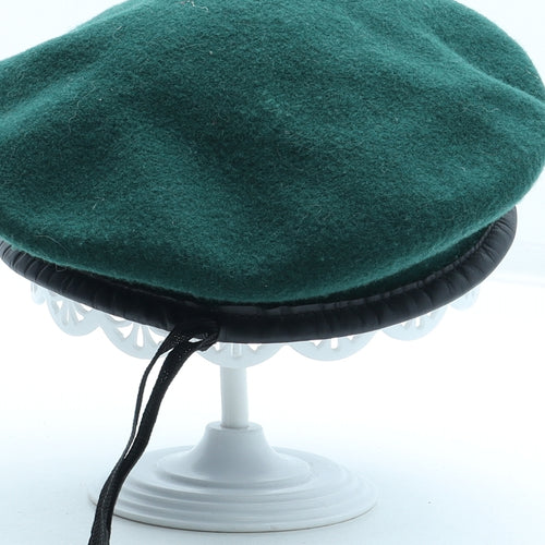 Firmin Mens Green Wool Beret One Size