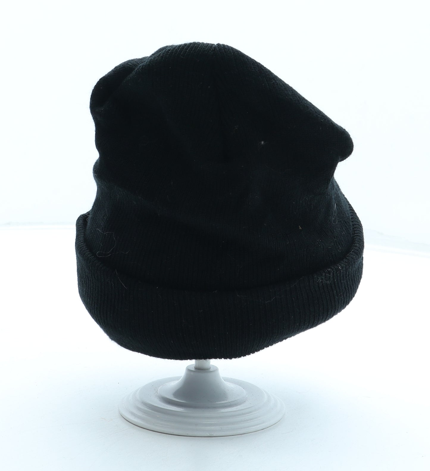 Preworn Boys Black Acrylic Beanie One Size - Roblox