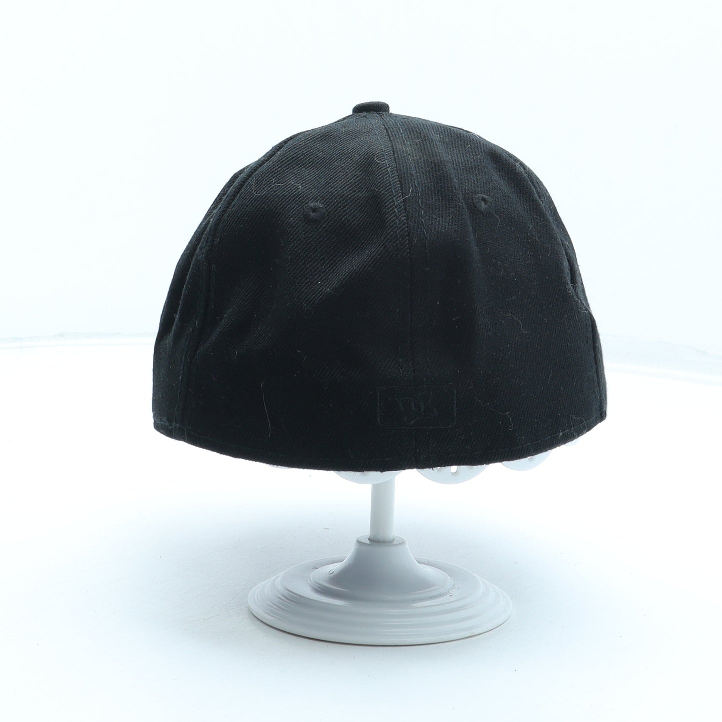DC Shoes Mens Black Check Cotton Snapback Size 6 3/4 - Logo