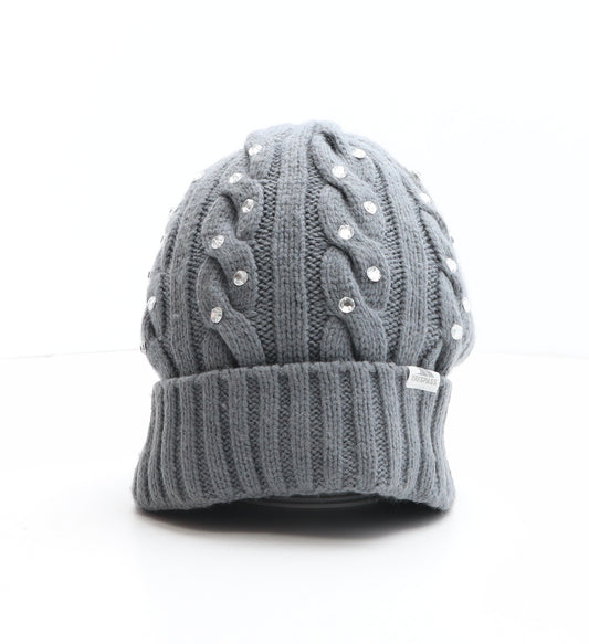 Trespass Womens Grey Acrylic Beanie One Size