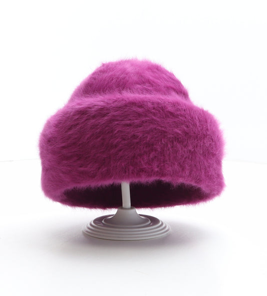 Kangol Womens Purple Angora Cloche One Size