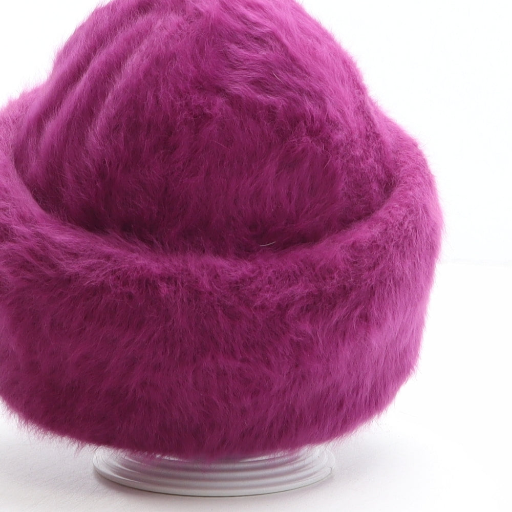 Kangol Womens Purple Angora Cloche One Size