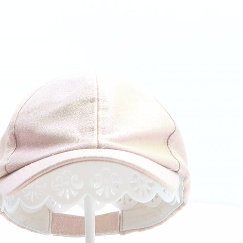 Primark Girls Pink Viscose Baseball Cap One Size - Size 10+ years