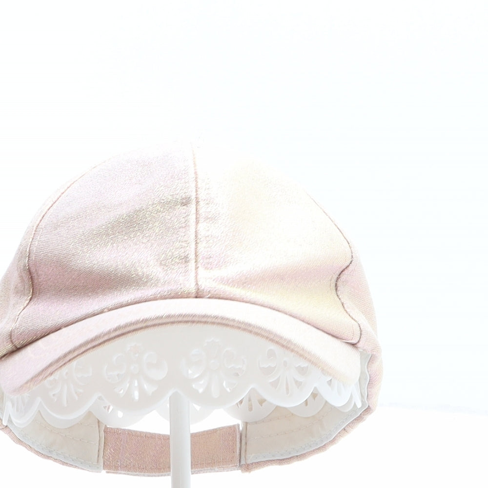 Primark Girls Pink Viscose Baseball Cap One Size - Size 10+ years