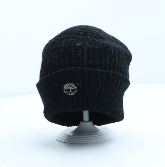 Timberland Boys Black Acrylic Beanie One Size