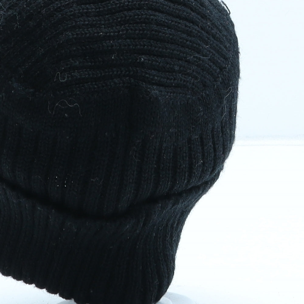 Timberland Boys Black Acrylic Beanie One Size