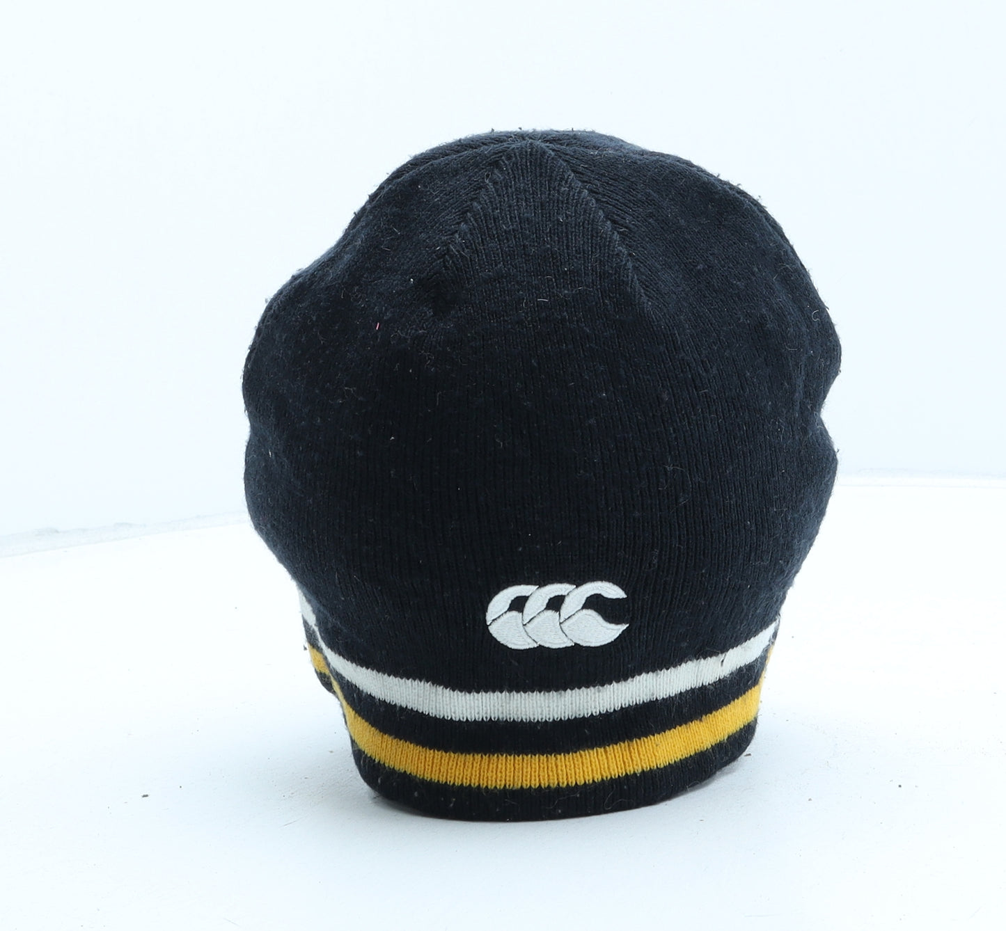Canterbury Mens Blue Acrylic Beanie One Size - Scotland Rugby