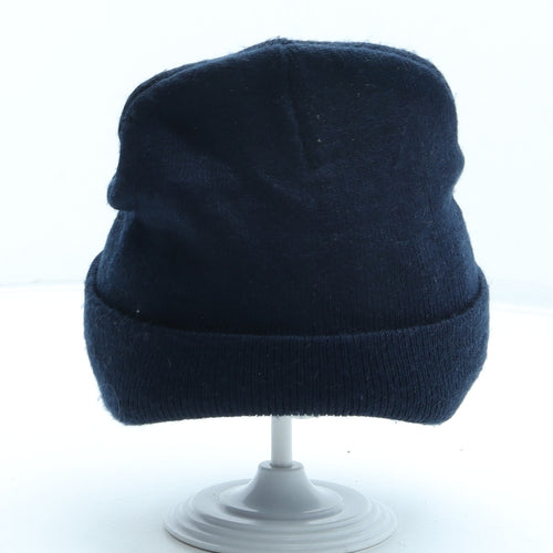 Preworn Mens Blue Acrylic Beanie One Size - England Forest
