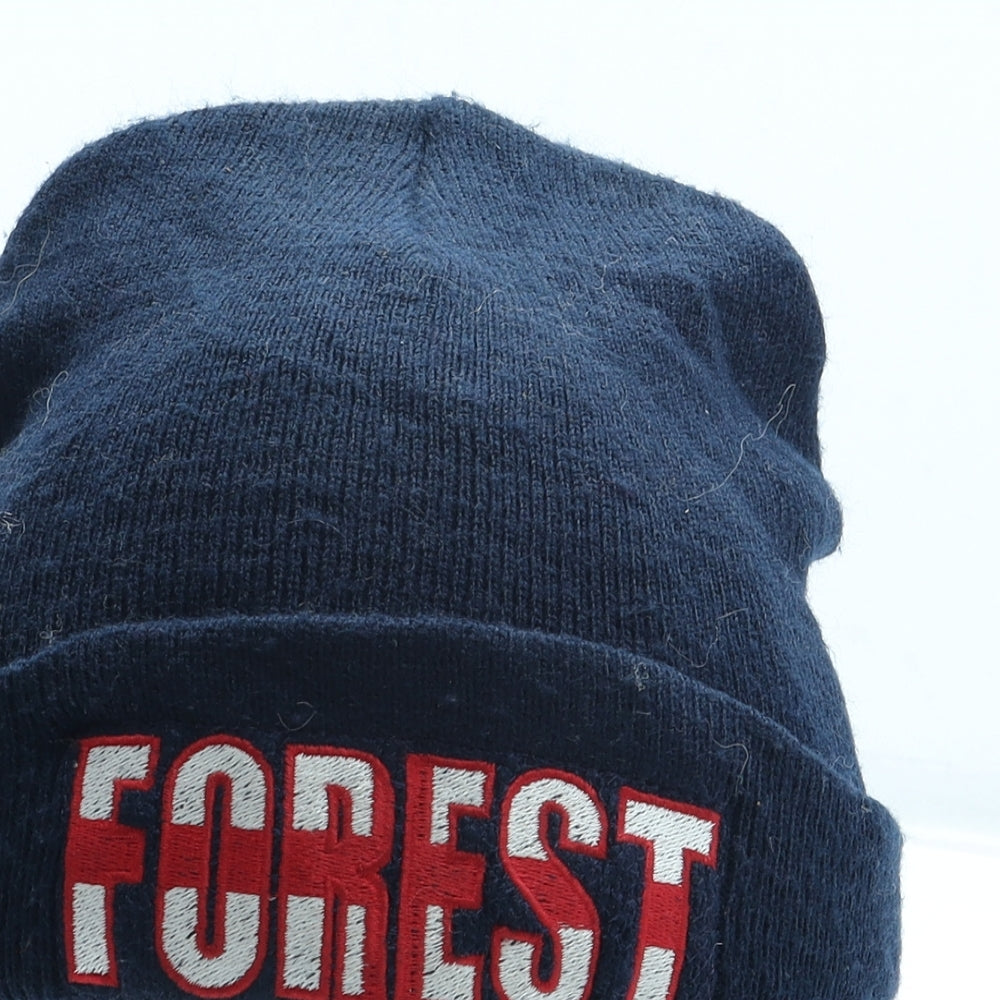 Preworn Mens Blue Acrylic Beanie One Size - England Forest