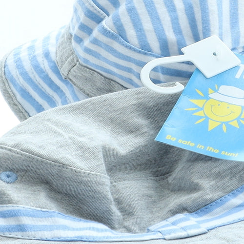 TU Boys Blue Striped Polyester Bucket Hat Size S - 2 Pack