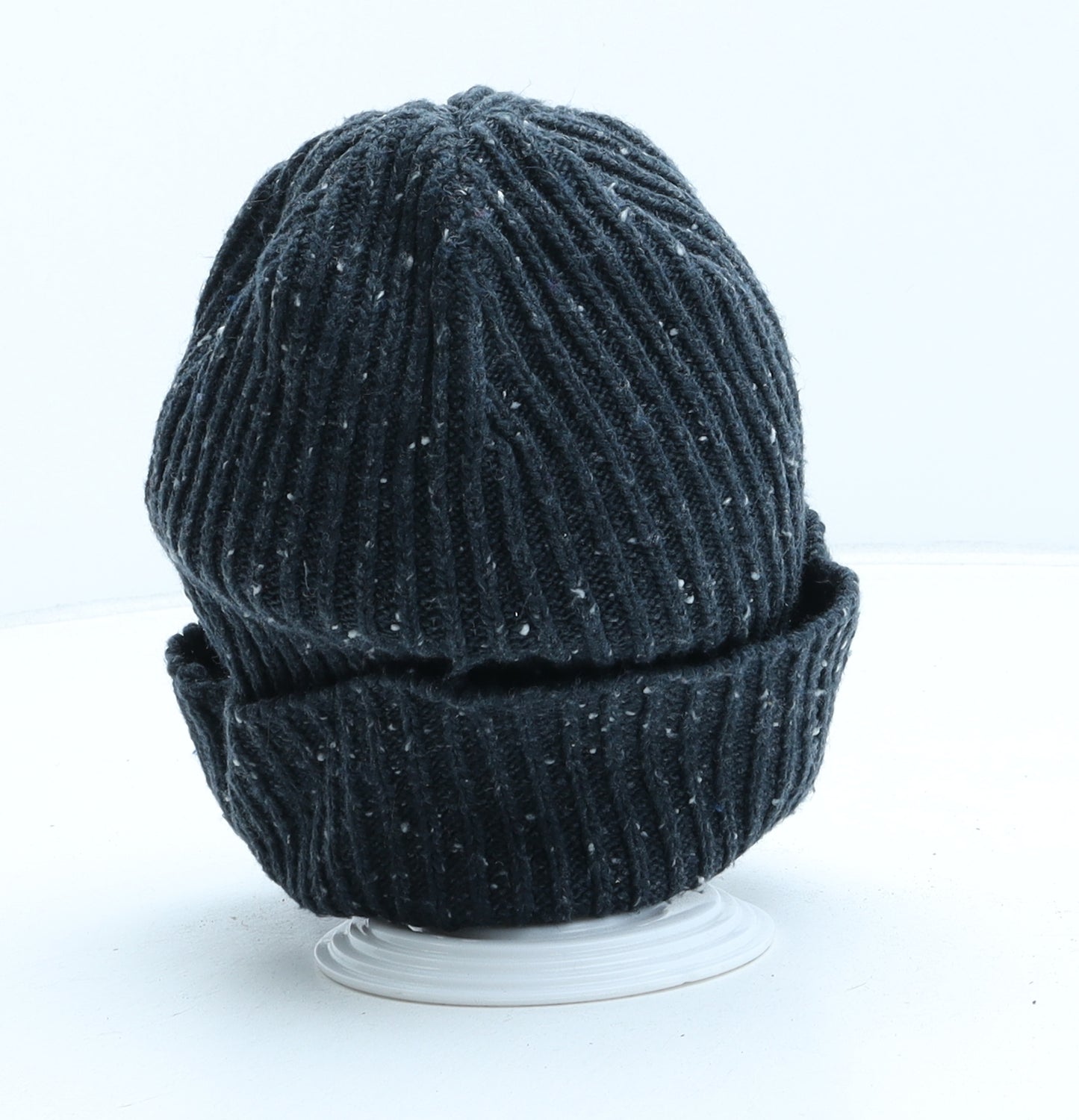 TU Girls Blue Acrylic Beanie One Size - UK Size 6-9 Months