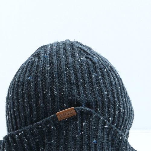 TU Girls Blue Acrylic Beanie One Size - UK Size 6-9 Months