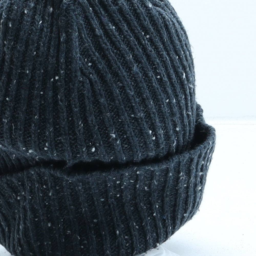 TU Girls Blue Acrylic Beanie One Size - UK Size 6-9 Months