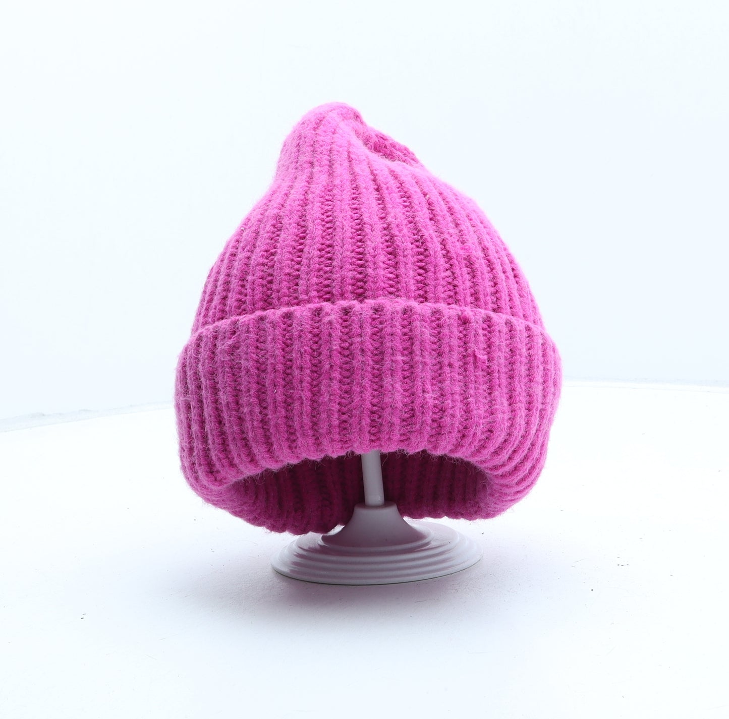 Primark Womens Pink Acrylic Beanie One Size