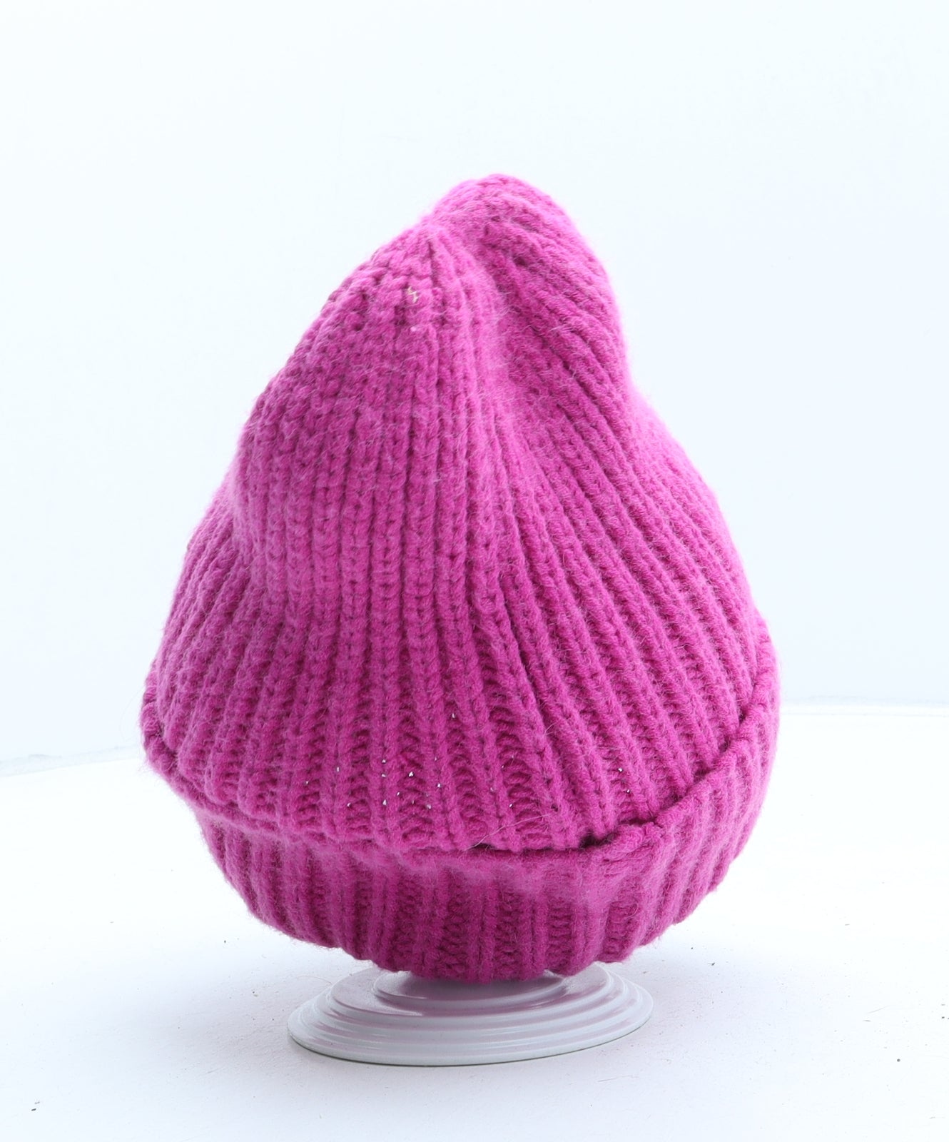 Primark Womens Pink Acrylic Beanie One Size