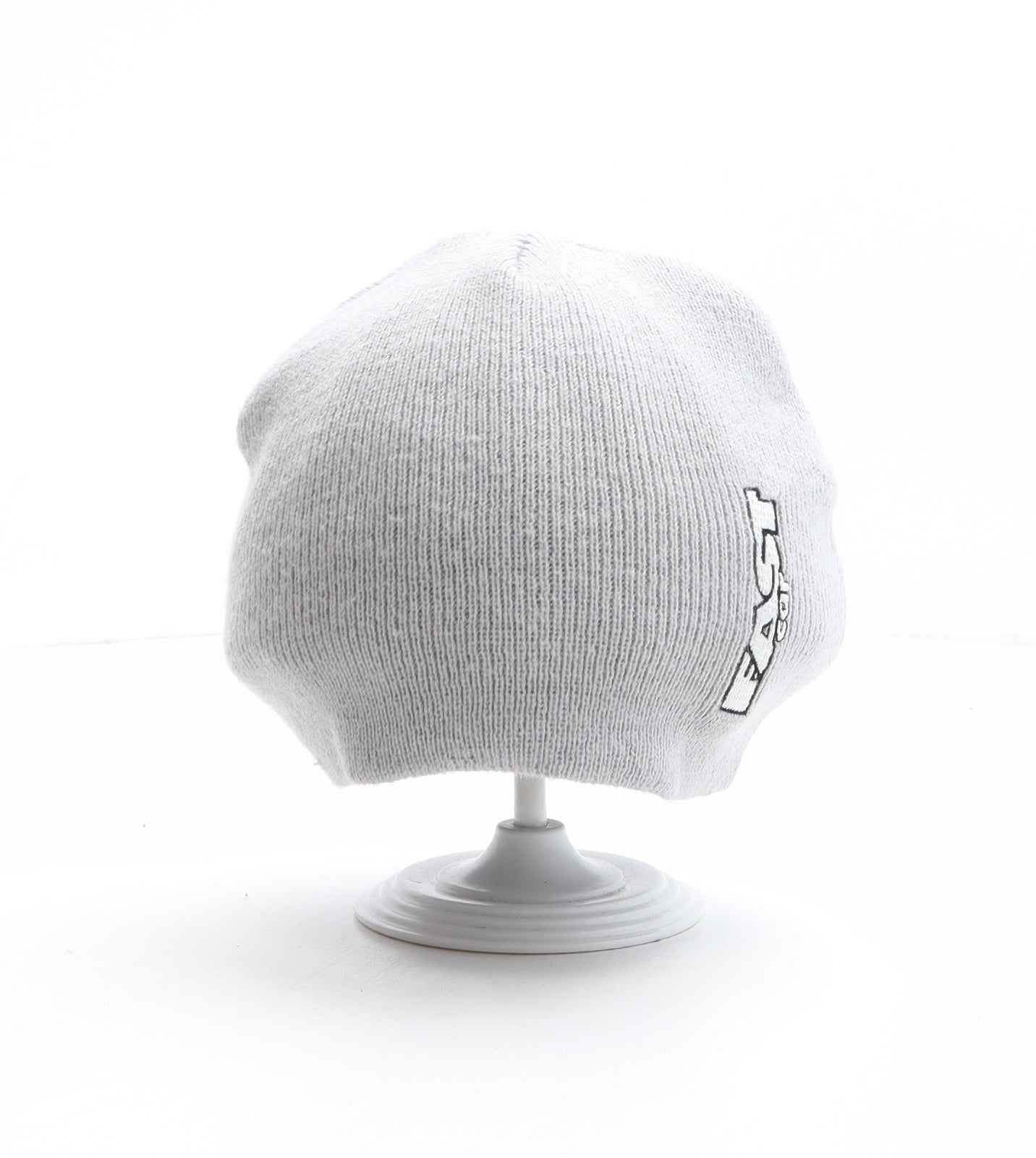 Fast Car Boys Grey Acrylic Beanie One Size