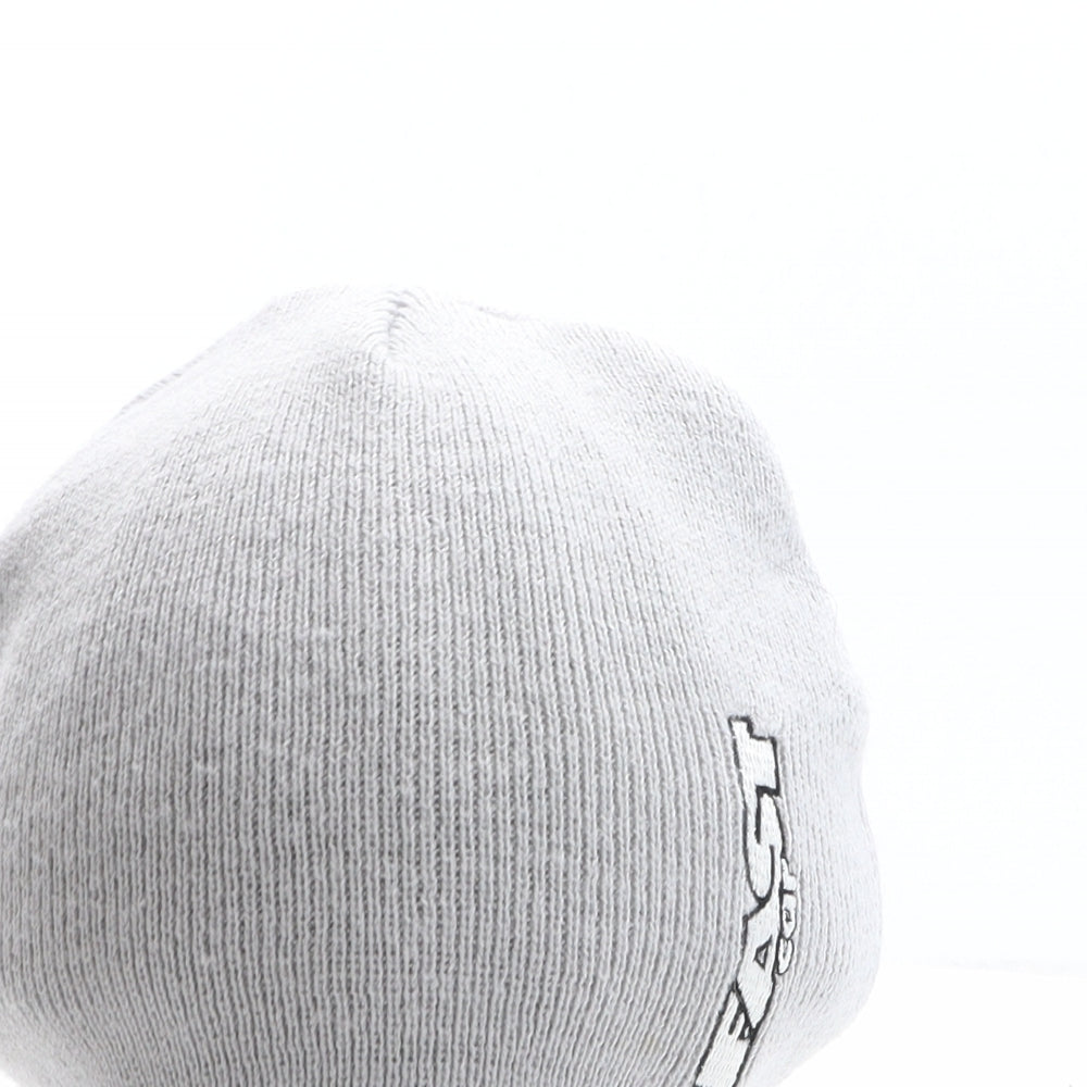 Fast Car Boys Grey Acrylic Beanie One Size