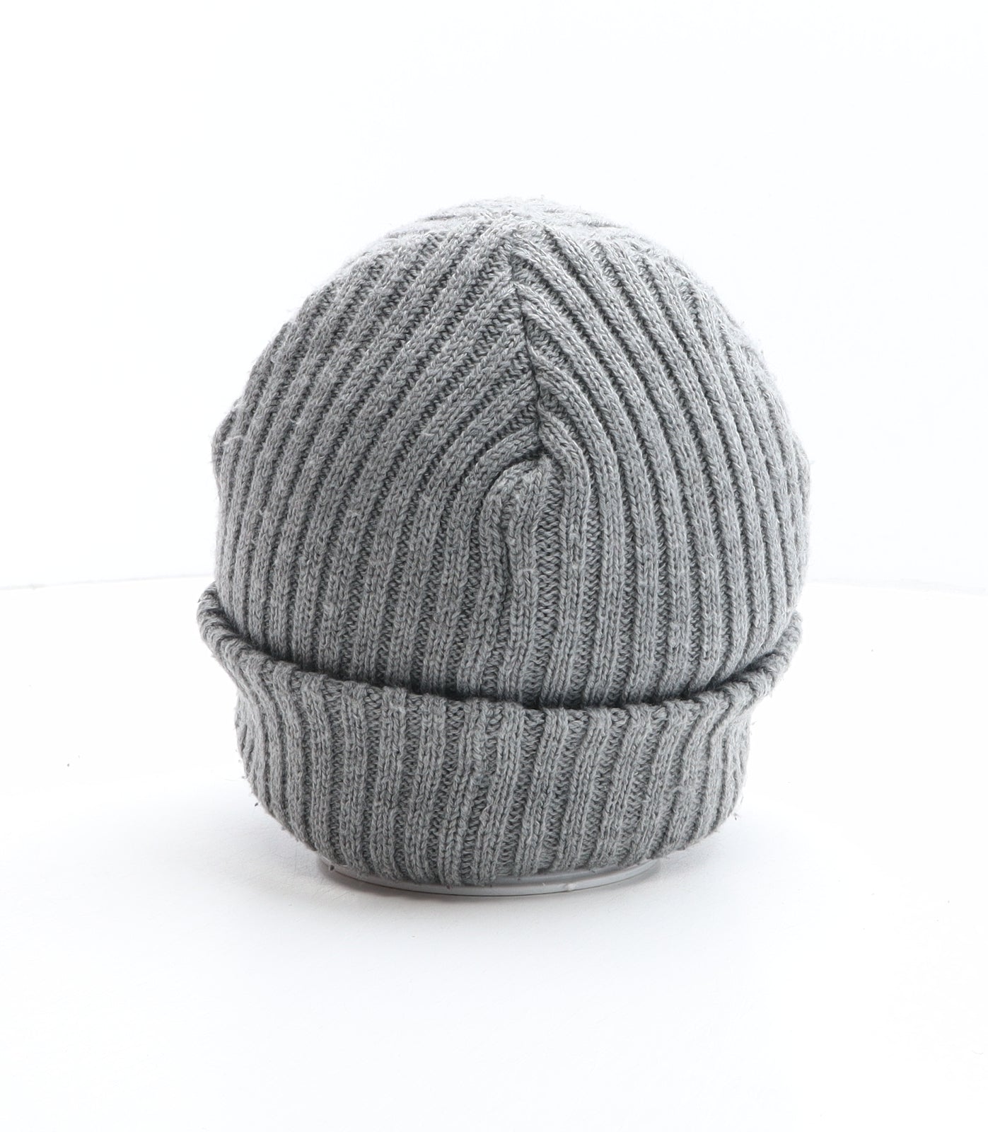 NEXT Boys Grey Acrylic Beanie One Size - Size 5-6 years