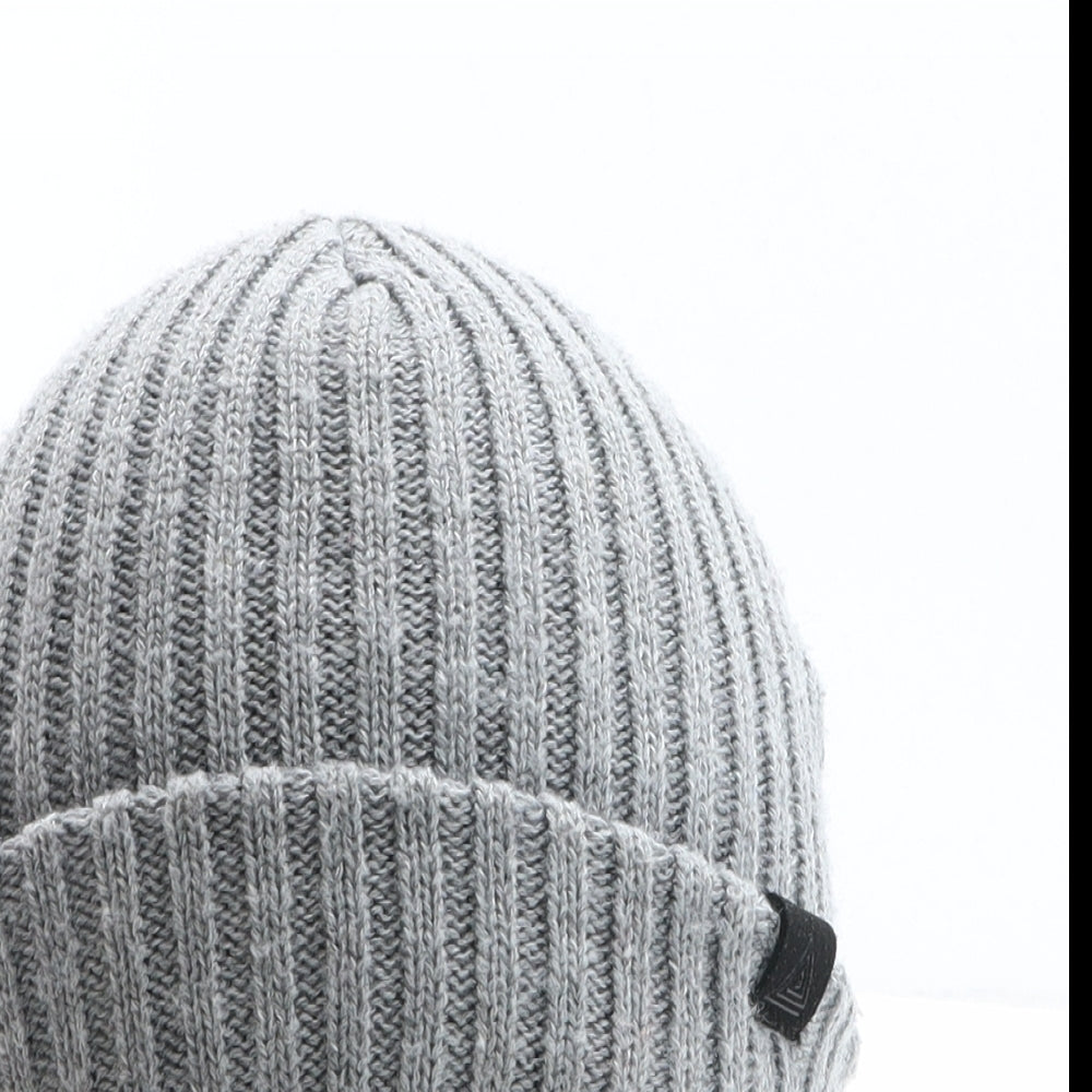 NEXT Boys Grey Acrylic Beanie One Size - Size 5-6 years