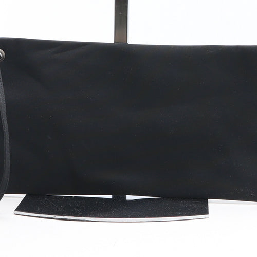 Preworn Womens Black Polyester Clutch Size Small