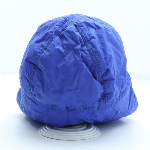 Preworn Boys Blue Polyester Trapper Hat Size S - Faux Fur