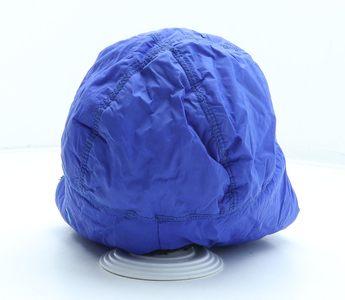 Preworn Boys Blue Polyester Trapper Hat Size S - Faux Fur