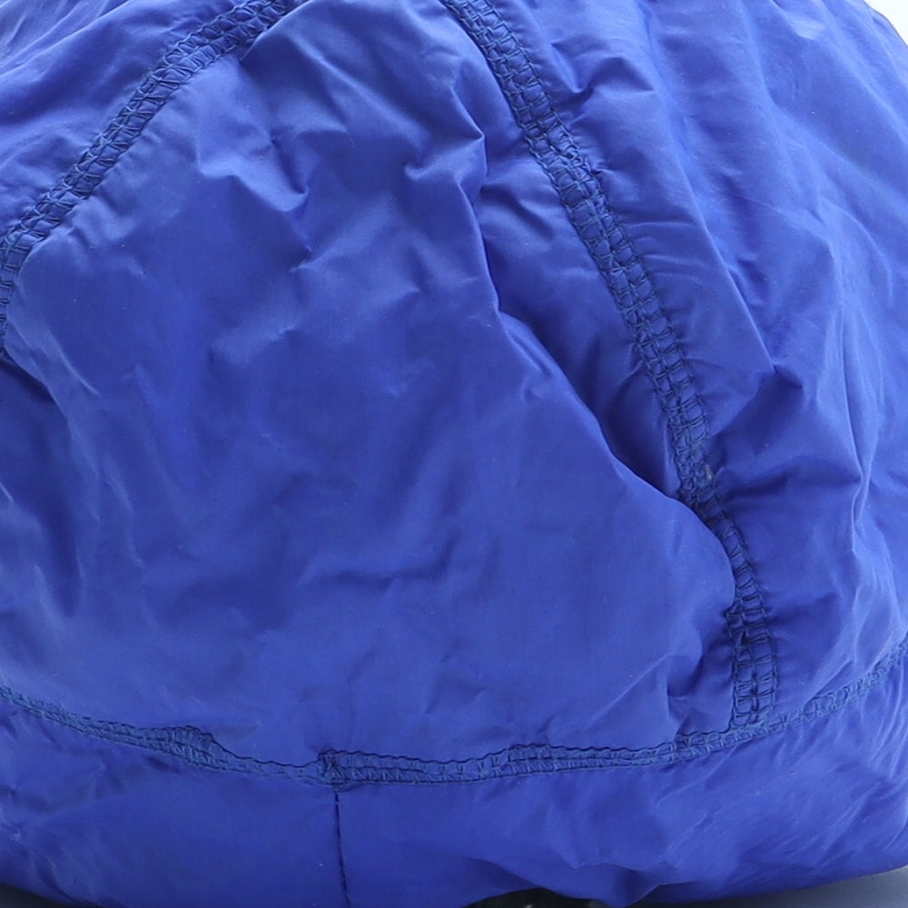 Preworn Boys Blue Polyester Trapper Hat Size S - Faux Fur