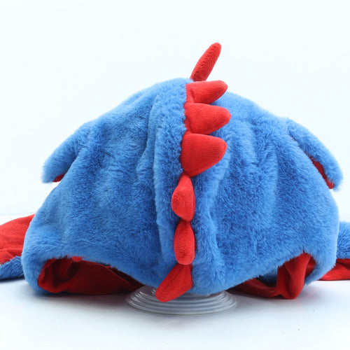 Dunnes Stores Boys Blue Polyester Winter Hat Size S - Monster Interactive Ears Size 7-9 Years