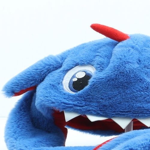 Dunnes Stores Boys Blue Polyester Winter Hat Size S - Monster Interactive Ears Size 7-9 Years