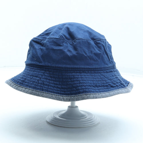 Mini Club Boys Blue 100% Cotton Bucket Hat Size S - Size 1-3 Years