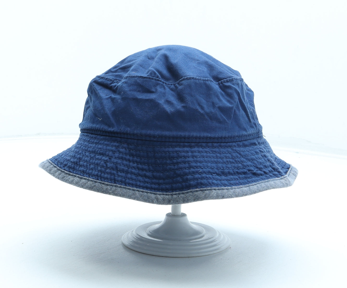 Mini Club Boys Blue 100% Cotton Bucket Hat Size S - Size 1-3 Years