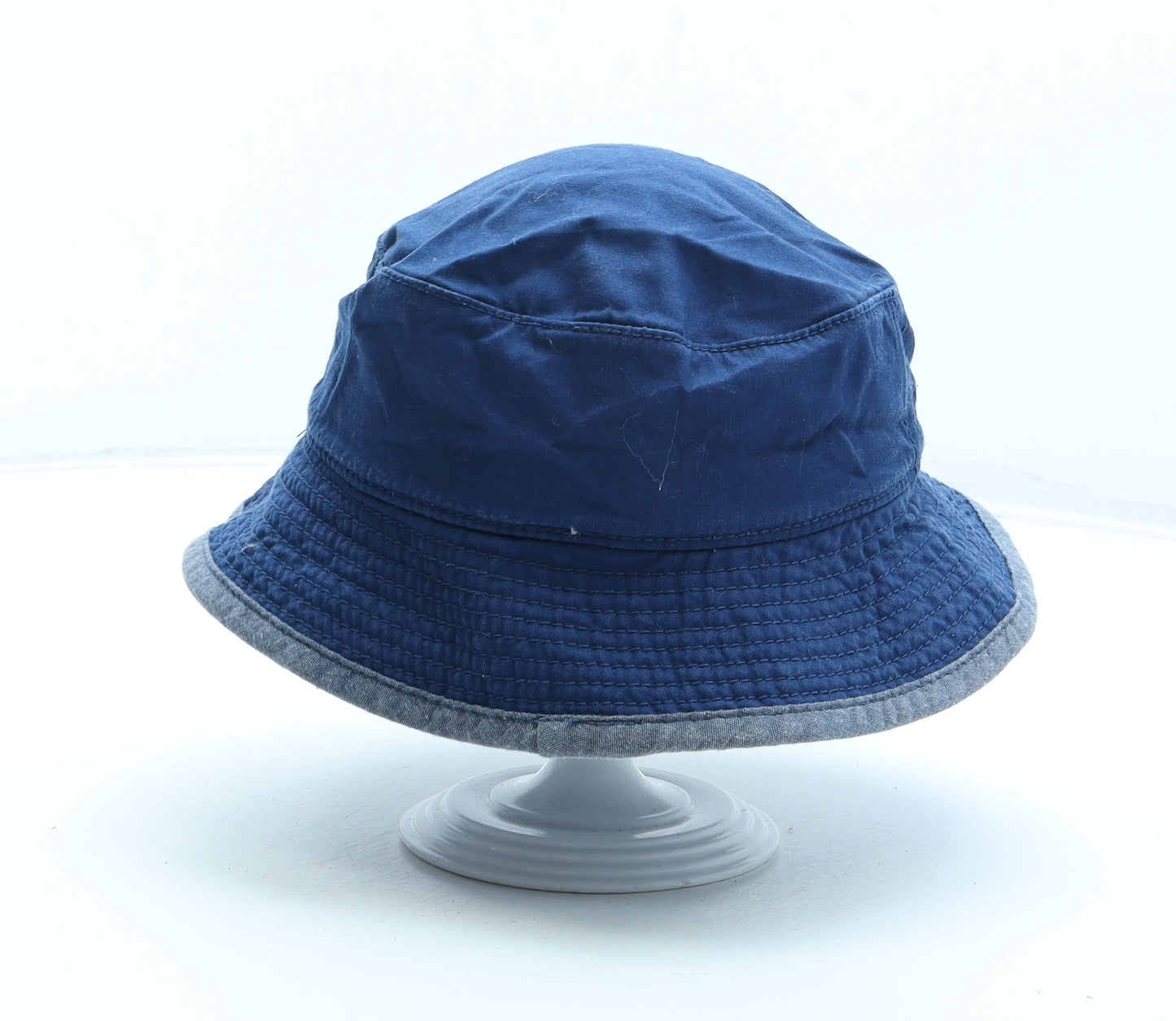 Mini Club Boys Blue 100% Cotton Bucket Hat Size S - Size 1-3 Years