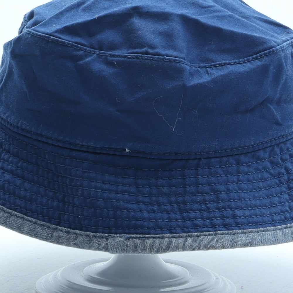 Mini Club Boys Blue 100% Cotton Bucket Hat Size S - Size 1-3 Years