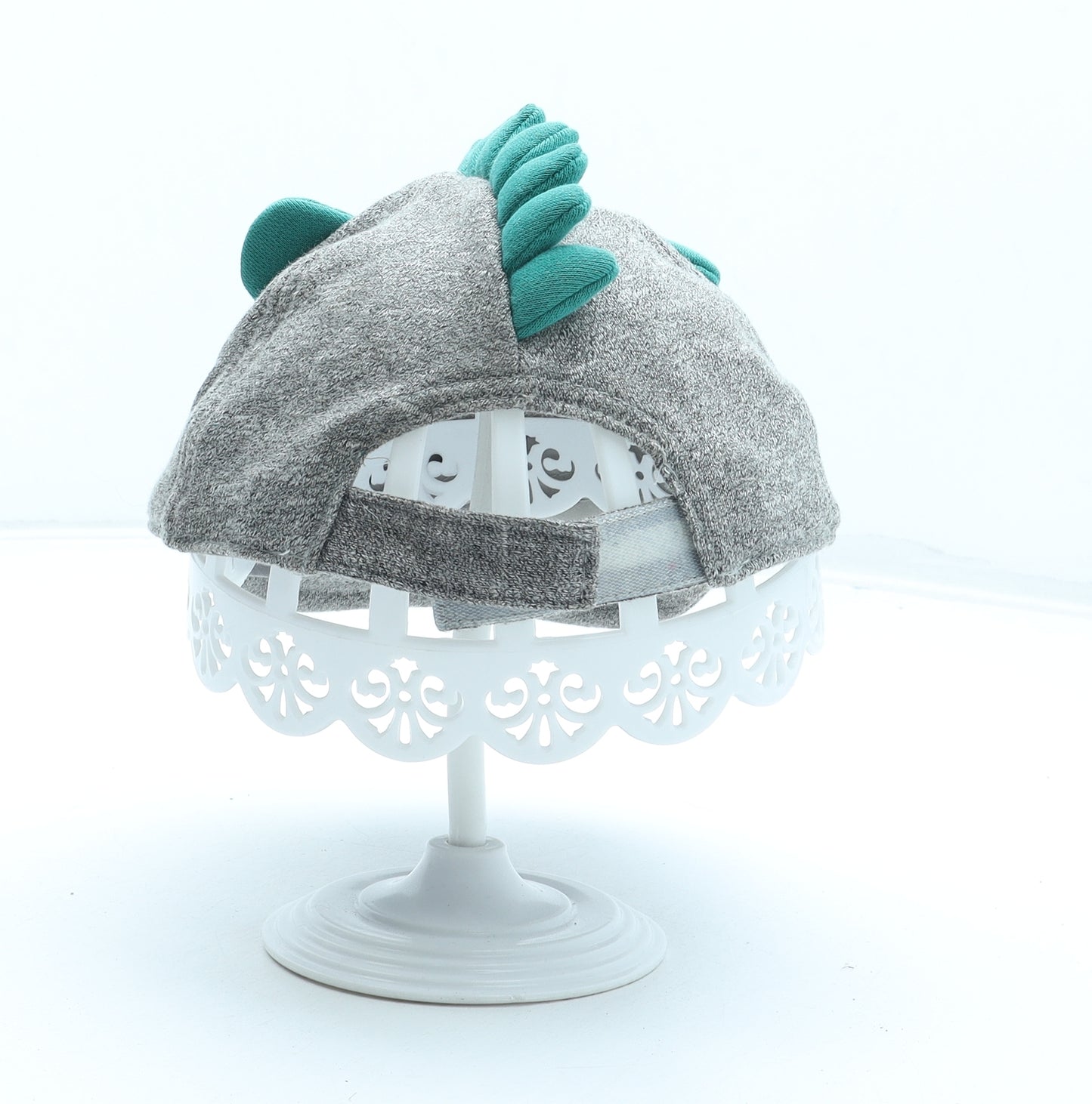 Mothercare Boys Grey Cotton Baseball Cap Size S - Crocodile Size 1-3 Years