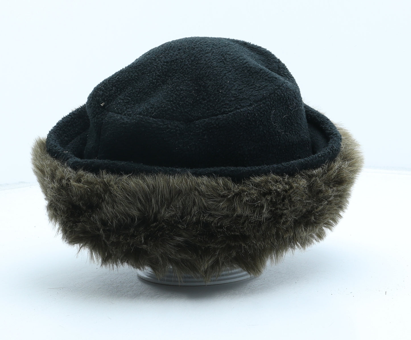 Preworn Womens Black Acrylic Cloche One Size