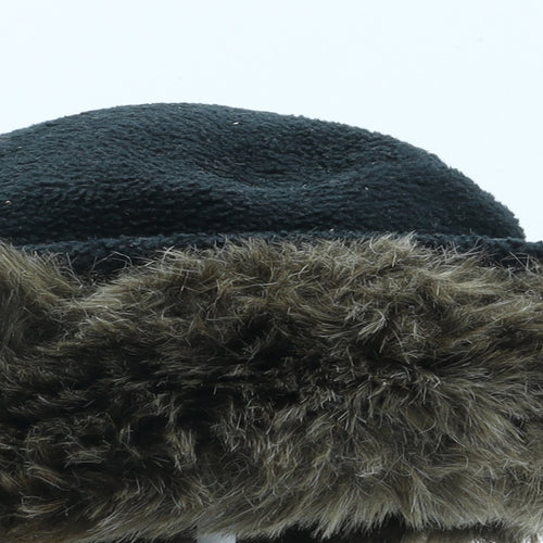 Preworn Womens Black Acrylic Cloche One Size